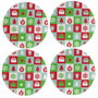 Hermia Manteles Individuales Multicolor Set de 4